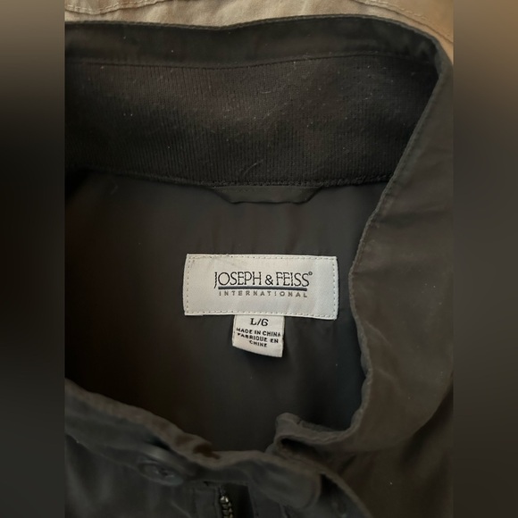 Joseph & Feiss Black Windbreaker Jacket - Picture 2 of 5